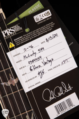 Paul Reed Smith McCarty 594 Gold Top Electric Guitar