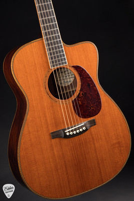 Used - Bourgeois JOMC-T Fingerstyle Custom - Redwood & Cocobolo (2017) Acoustic Guitar