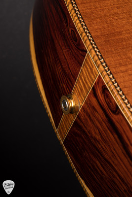 Used - Bourgeois JOMC-T Fingerstyle Custom - Redwood & Cocobolo (2017) Acoustic Guitar