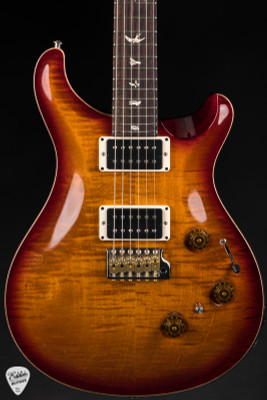 Paul Reed Smith Custom 24 Piezo Electric Guitar in Dark Cherry Sunburst