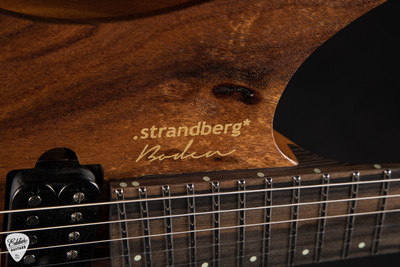 Strandberg Boden J Artisan 6T Natural Koa Pink Resin electric guitar