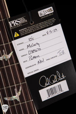 Paul Reed Smith McCarty Electric Guitar in McCarty Sunburst