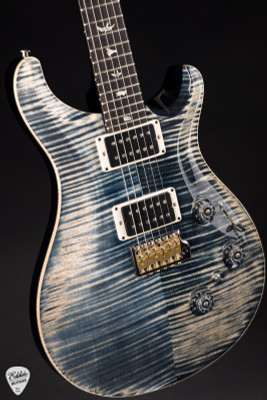 Paul Reed Smith Custom 24 Piezo Electric Guitar in Faded Whale Blue