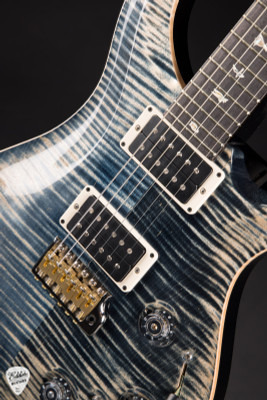 Paul Reed Smith Custom 24 Piezo Electric Guitar in Faded Whale Blue