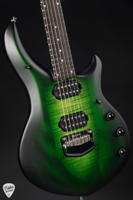 Ernie Ball Music Man Majesty Electric Guitar in Gravity Green