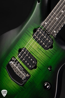 Ernie Ball Music Man Majesty Electric Guitar in Gravity Green