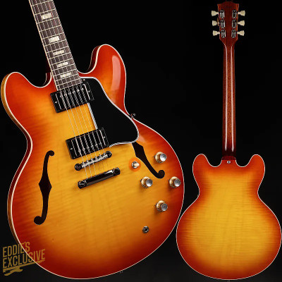 2024 - Gibson Custom Shop PSL '64 ES-335 Figured Reissue Gloss Antiquity Burst 7.11 #131462