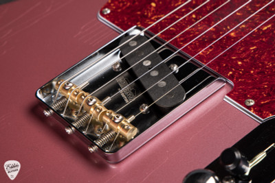 Suhr Eddie's Guitars Exclusive Roasted Classic T Antique Electric Guitar in Burgundy Mist