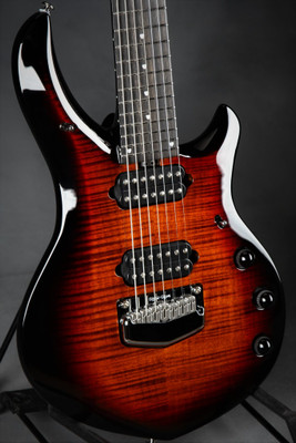 Ernie Ball Music Man Majesty 7 - Tiger Eye #M11576