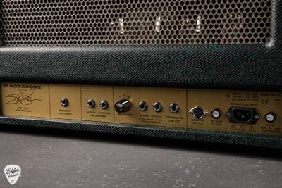 Magnatone Limited Edition 100 Watt Slash Signature Guitar Amplifier Head Green Anaconda #100 of 100