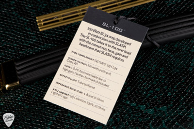 Magnatone Limited Edition 100 Watt Slash Signature Guitar Amplifier Head Green Anaconda #100 of 100