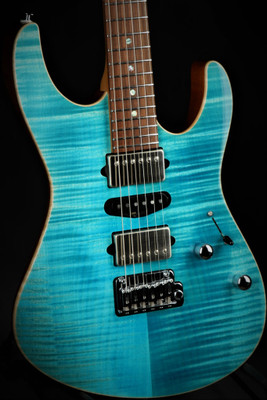 Suhr Eddie's Guitars Exclusive Roasted Modern - Bahama Blue #JS3G3J