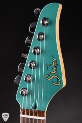 Suhr Eddie’s Guitars Exclusive Roasted Classic JM Antique Sherwood Green Metallic electric guitar