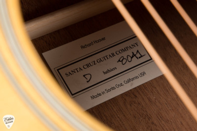 Santa Cruz 1934 D Custom - Adirondack Spruce & Honduran Mahogany Acoustic Guitar