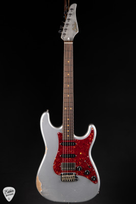 Suhr Eddie’s Guitars Exclusive Classic S Antique Roasted Electric Guitar in Firemist Silver
