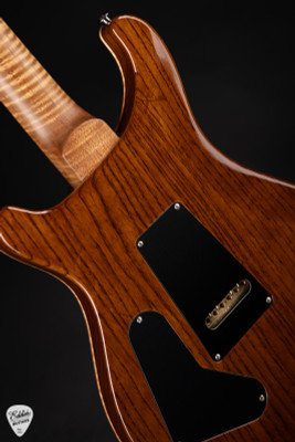 Paul Reed Smith Eddie’s Wood Library Custom 24 Semi-Hollow Ash/Cocobolo Livingston Lemondrop Electric Guitar