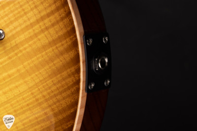 Paul Reed Smith Eddie’s Wood Library Custom 24 Semi-Hollow Ash/Cocobolo Livingston Lemondrop Electric Guitar