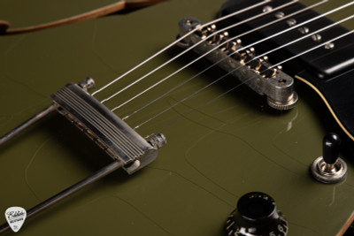 Collings I-30 LC Aged ThroBak Pickups Olive Drab electric guitar