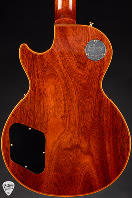 Gibson Custom Shop Made 2 Measure Les Paul Custom Figured Orange Widow 9.11 #CS402246 Electric Guitar