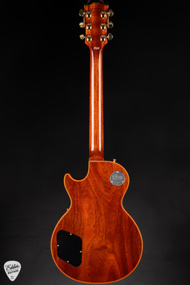 Gibson Custom Shop Made 2 Measure Les Paul Custom Figured Orange Widow 9.11 #CS402246 Electric Guitar