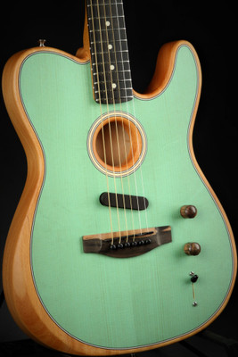 Fender American Acoustasonic Telecaster - Surf Green #US195884