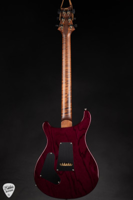 Paul Reed Smith Eddie’s Wood Library Custom 24 Semi-Hollow Swamp Ash/Torrefied Maple Aquableux w/Purple Burst Electric Guitar