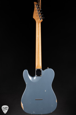 Suhr Eddie's Guitars Exclusive Roasted Classic T Antique Electric Guitar in Ice Blue Metallic