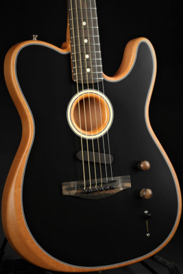 Fender American Acoustasonic Telecaster - Black #US197592