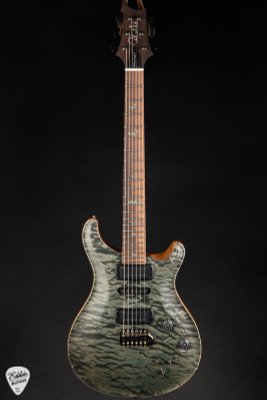 Paul Reed Smith Eddie’s Guitars Wood Library Modern Eagle V Brazilian Electric Guitar in Trampas Green Satin