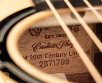 Martin Custom Shop OM 20th Century Limited Acoustic Guitar