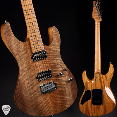 Suhr Roasted Modern Roasted Swamp Ash/Figured Walnut Electric Guitar in Natural