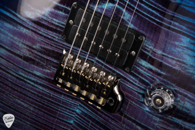Paul Reed Smith Eddie’s Guitars Wood Library Mark Tremonti Brazilian/Flame Maple Neck Electric Guitar in Violet Blue Burst