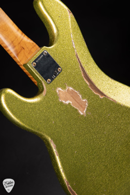 Fender Custom Shop 64 Precision Bass Heavy Relic P/J - Chartreuse