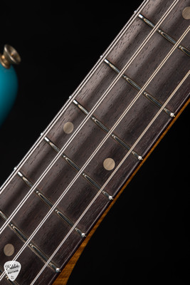 Fender Custom Shop 1964 Jazz Bass Journeyman Relic P/J Bass Guitar in Taos Turquoise