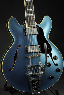 Collings I-35 LC Deluxe Aged Custom Inlay - Pelham Blue #191316