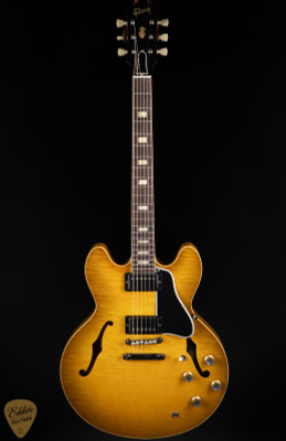Gibson Custom Shop PSL ’64 ES-335 Figured Reissue Gloss Green Lemon Electric Guitar