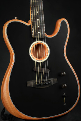 Fender American Acoustasonic Telecaster - Black #US199698