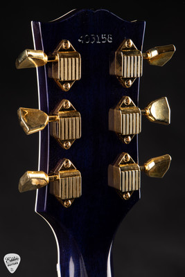 Gibson Custom Shop PSL ’68 Les Paul Custom 3 Pickup/3A Nordic Blue electric guitar