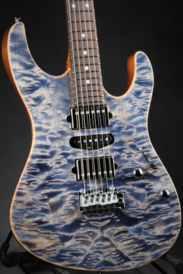 Suhr Eddie's Guitars Exclusive Roasted Modern - Trans Blue Denim/Slate #JS4Q4Z