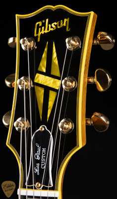Gibson Custom Shop Made 2 Measure Les Paul Custom Figured Electric Guitar in Yellow Widow 10.0 #CS40214