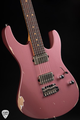 Suhr Eddie’s Guitars Exclusive Modern Antique Roasted Electric Guitar in Burgundy Mist