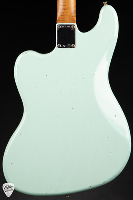 Fender Custom Shop Journeyman Relic® Bass VI - Surf Green Bass Guitar