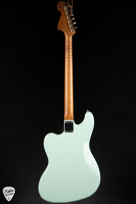 Fender Custom Shop Journeyman Relic® Bass VI - Surf Green Bass Guitar