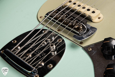 Fender Custom Shop Journeyman Relic® Bass VI - Surf Green Bass Guitar