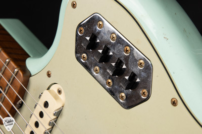 Fender Custom Shop Journeyman Relic® Bass VI - Surf Green Bass Guitar