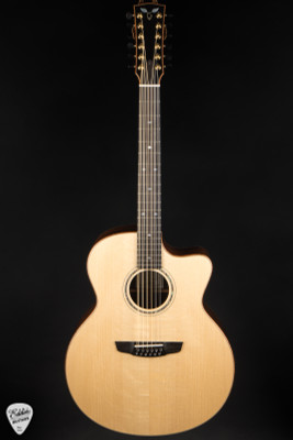 2024 – Goodall Jumbo 12 String Cutaway – Adirondack Spruce & Indian Rosewood Acoustic Guitar