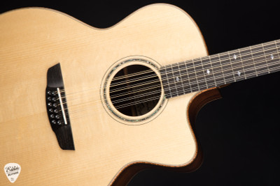 2024 – Goodall Jumbo 12 String Cutaway – Adirondack Spruce & Indian Rosewood Acoustic Guitar