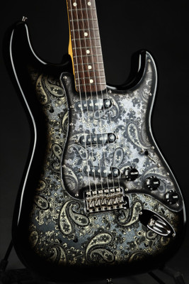 Fender Limited Edition Black Paisley Stratocaster #JD20006172