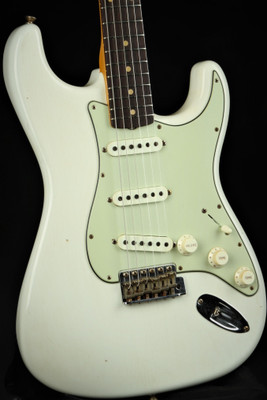 Fender Custom Shop Limited '62/'63 Stratocaster Journeyman Relic - Aged Olympic White #CZ547276