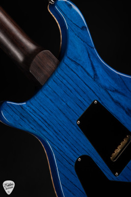 Paul Reed Smith Eddie's Guitars Wood Library Special Semi Hollow Charcoal Blue Burst/Brazilian Fretboard electric guitar